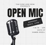  Open Mic  Hosted by Local Artist Shannon Roszell 