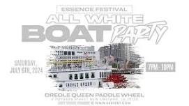 Essence Festival All White Boat Party