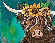 Highland Cow Paint Party @48 Kids