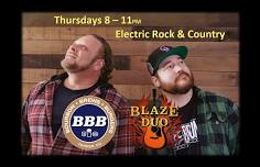 Blaze Duo @ Bourbon Brews Burgers | Classic Rock & Country Rock Covers