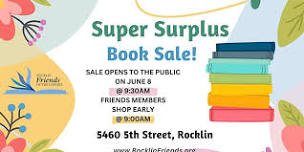 Semi Annual Surplus Book Sale