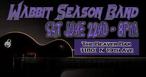 Wabbit Season sweats it out at The Beaver Bar