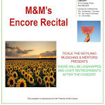 M & M's Encore Recital