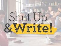 Shut Up & Write!® at Aqus in Petaluma (in person)