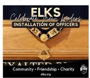 Elks 575 Installation of New Officers