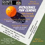 Pickleball at Quinte Curling Club