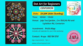 Beginner Dot Art Workshop, Centurion