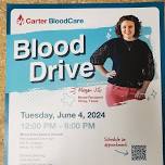 Carter BloodCare Blood Drive