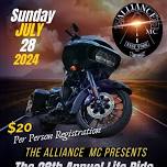 Alliance MC Annual Life Ride 2024