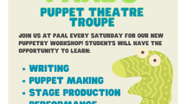 PAAL's Puppet Theatre Troupe