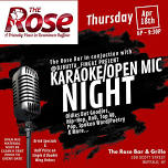 Karaoke Night at The Rose