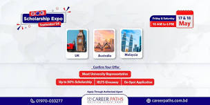 Study in UK, Australia & Malaysia - Scholarship Expo