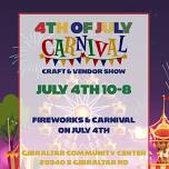 4th of July Carnival Craft & Vendor Show