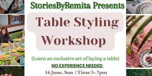 Art n Sip - Table Styling Workshop by StoriesByremita and Timeless Amritsar