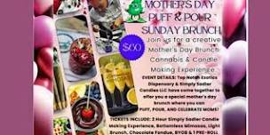 Mother's Day Sunday Brunch - Puff & Pour Candle Making - Bottomless Mimosas