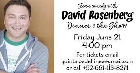 Comedy dinner show with David Rosenberg