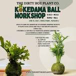 Kokedama Ball Workshop