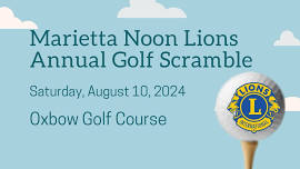 Marietta Noon Lions Annual Golf Scramble