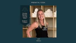 Prenatal Yoga April/June with Melissa