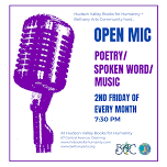 Open Mic @ Hudson Valley Books for Humanity