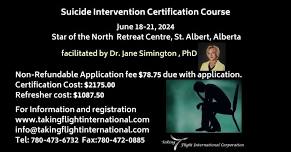 Suicide Intervention Certification Course