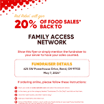 Dine Out for Family Access Network