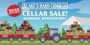 Blake's Hard Cider Cellar Sale!