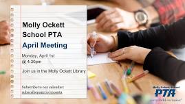 MOS PTA April Meeting