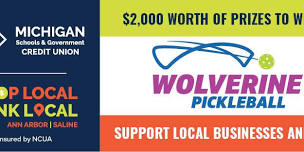 Shop Local Bank Local - Wolverine Pickleball