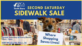 SPCA Thrift Store’s Second Saturday Sidewalk Sale