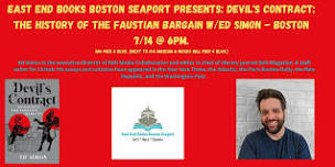 Devil's Contract: The History of the Faustian Bargain w/Ed Simon - Boston