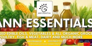 welcome to Ann Essentials, your go to organic food brand.