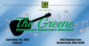 Summer Concert Series at The Greene