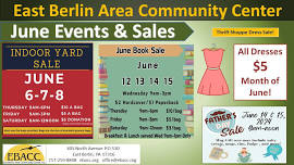 Indoor Yard Sale – East Berlin Area Community Center