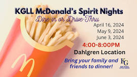 KGLL McDonald's Spirit Night