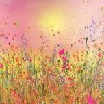 Flower Field Pinot & Palette Group Painting Event