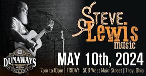 LIVE Music w/ Steve Lewis