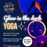 Glow in the dark yoga