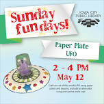 Sunday Fun Day: Paper Plate UFO