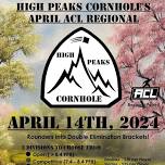 High Peaks Cornhole's April ACL Regional