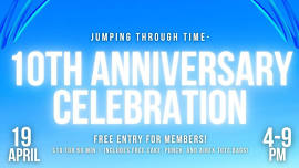  Jumping Through Time: AirFX's 10th Anniversary Bash!