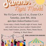 We Fit Boot Camp’s Summer Night Market