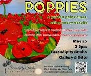 Heavy Acrylic Poppies – a guided paint class with artist Dana Andersen