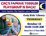 Cody Kids Library: CRC Playgroup