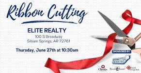 Ribbon Cutting - Elite Realty