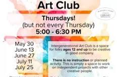 Intergenerational Art Club