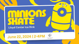 Minions Skate at Lloyd Center Ice Rink