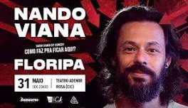 Stand Up Comedy: Nando Viana performs in Florianópolis