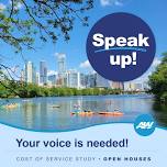 Austin Water Cost Of Service Rate Study Open House