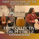 The Collective Drum Circle at Intuition Brewing